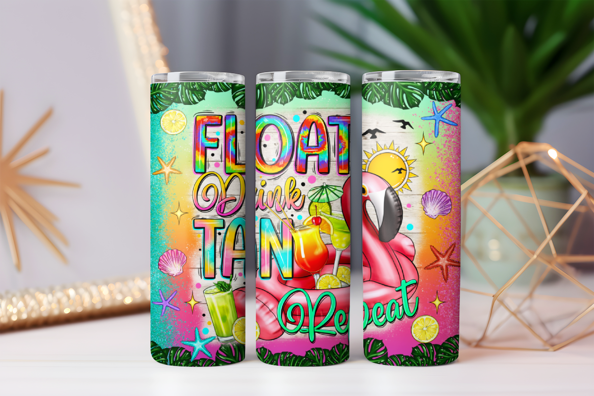 Float, drink, tan, repeat